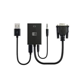 Heatz VGA To HDTV Adaptor With Audio