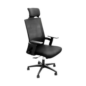 Office Chair With Armrest - Black